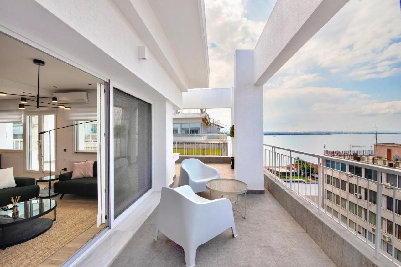 Oddity Seafront Penthouse Apartments Selanik Dış mekan fotoğraf
