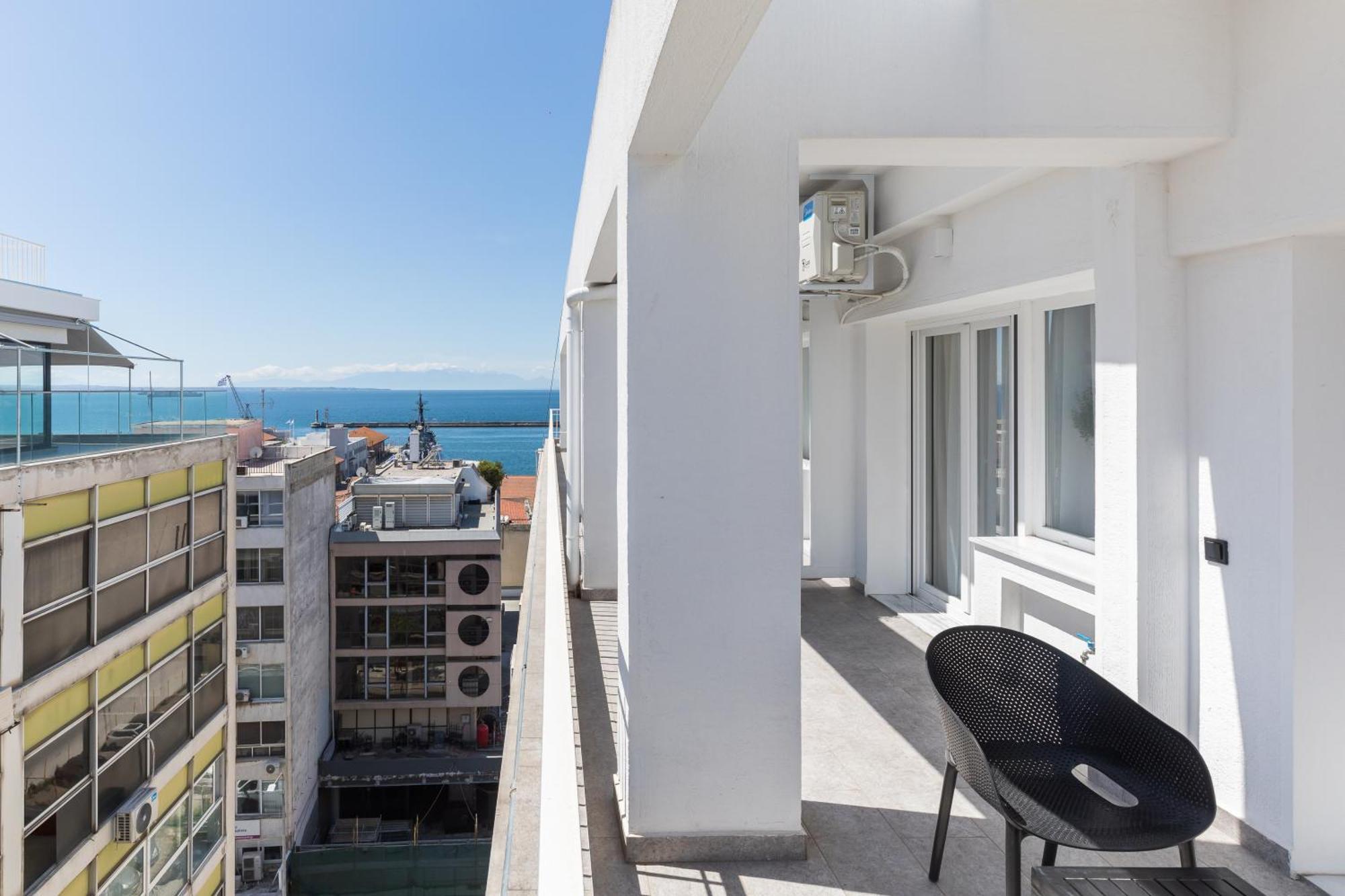 Oddity Seafront Penthouse Apartments Selanik Dış mekan fotoğraf